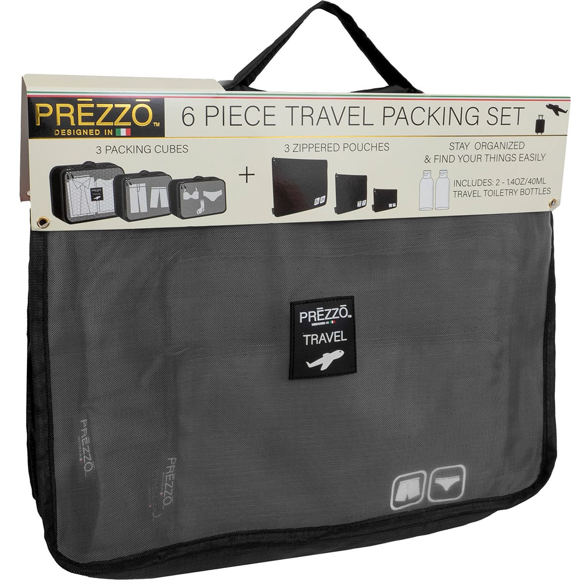 Prezzo Travel Packing Set 6 Piece