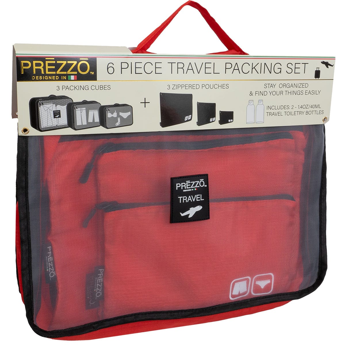 Prezzo Travel Packing Set 6 Piece