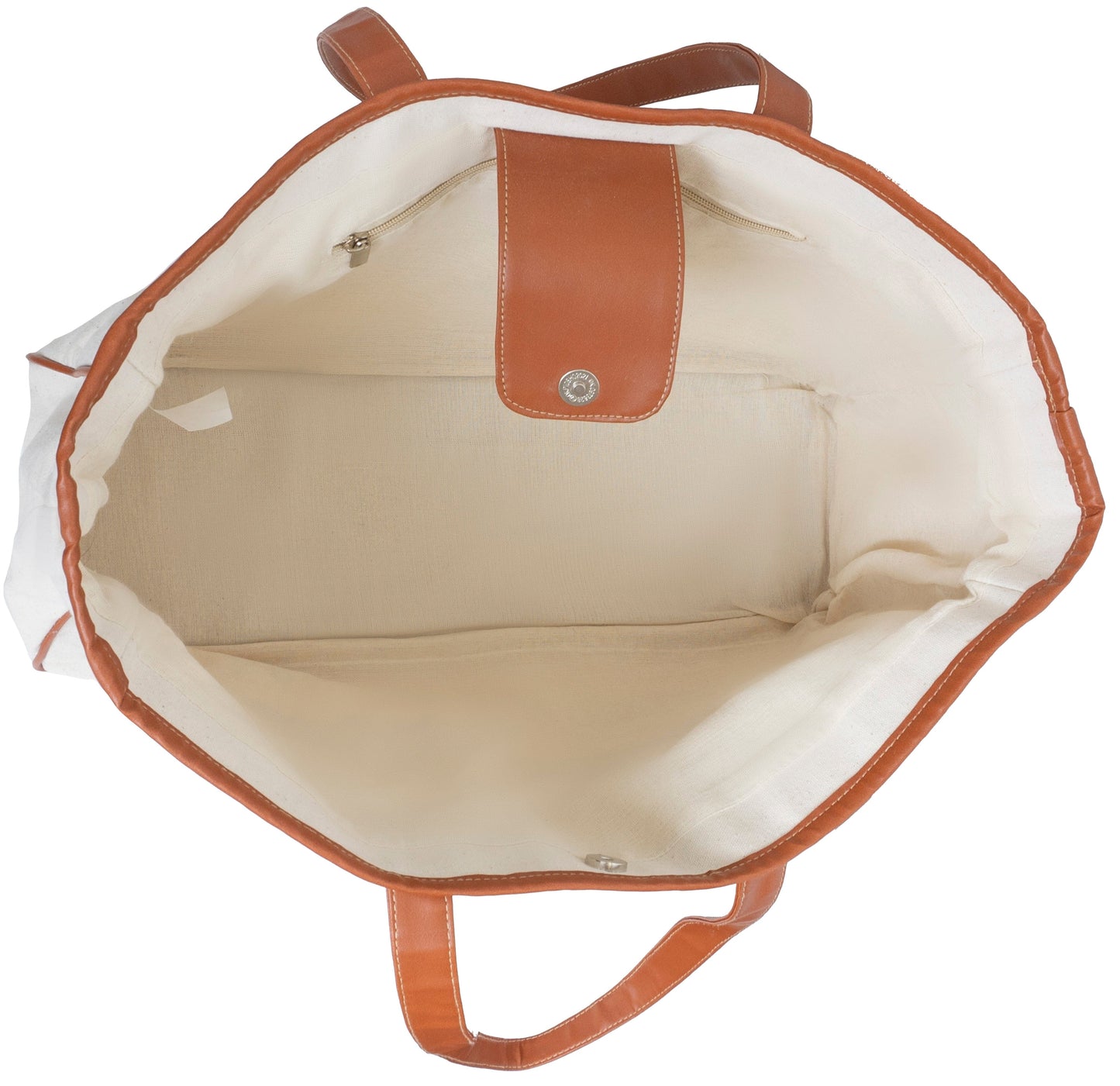 Magid Canvas Slogan Tote "STRANDED"