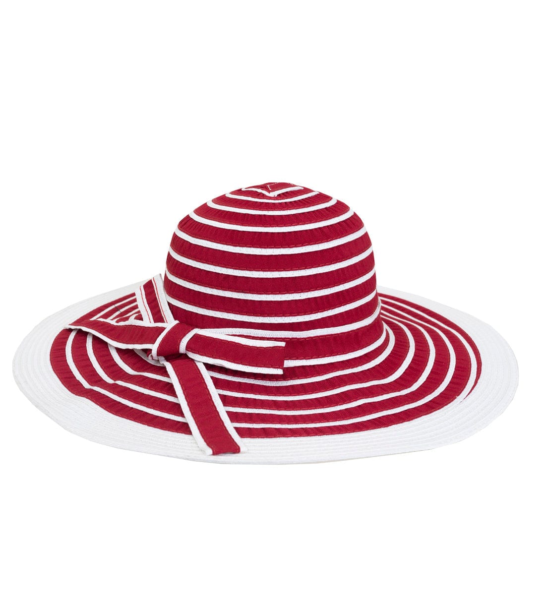 Magid Striped Cotton Foldable Floppy Hat