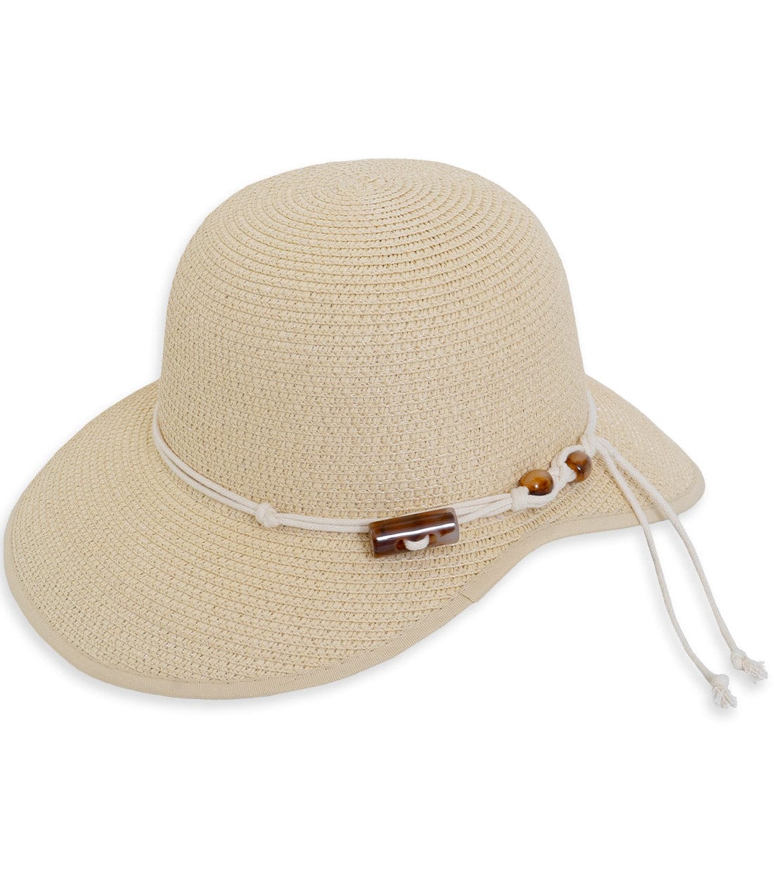 Magid Straw & Rope Acrylic Accent Garden Hat