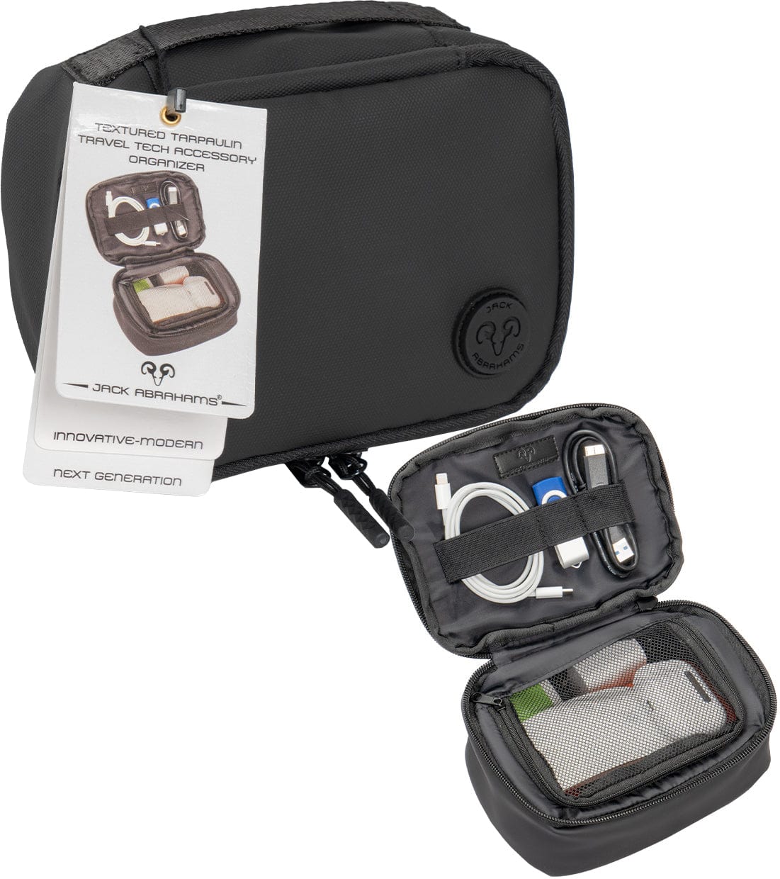 Jack Abrahams The Apex Tarpaulin Tech Accessory Organizer Pouch