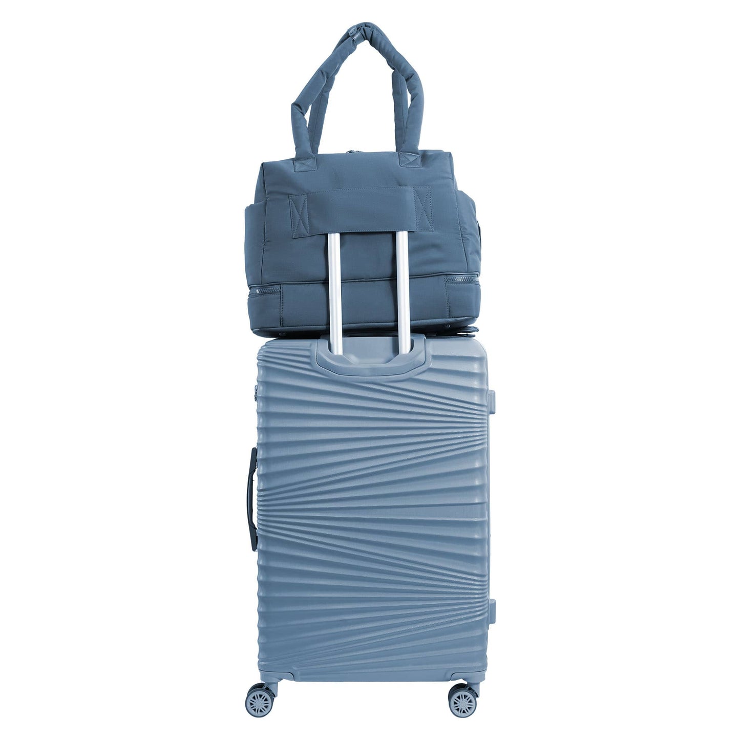 Joan & David The Lainey Sport Nylon Drop Bottom Duffel Bag
