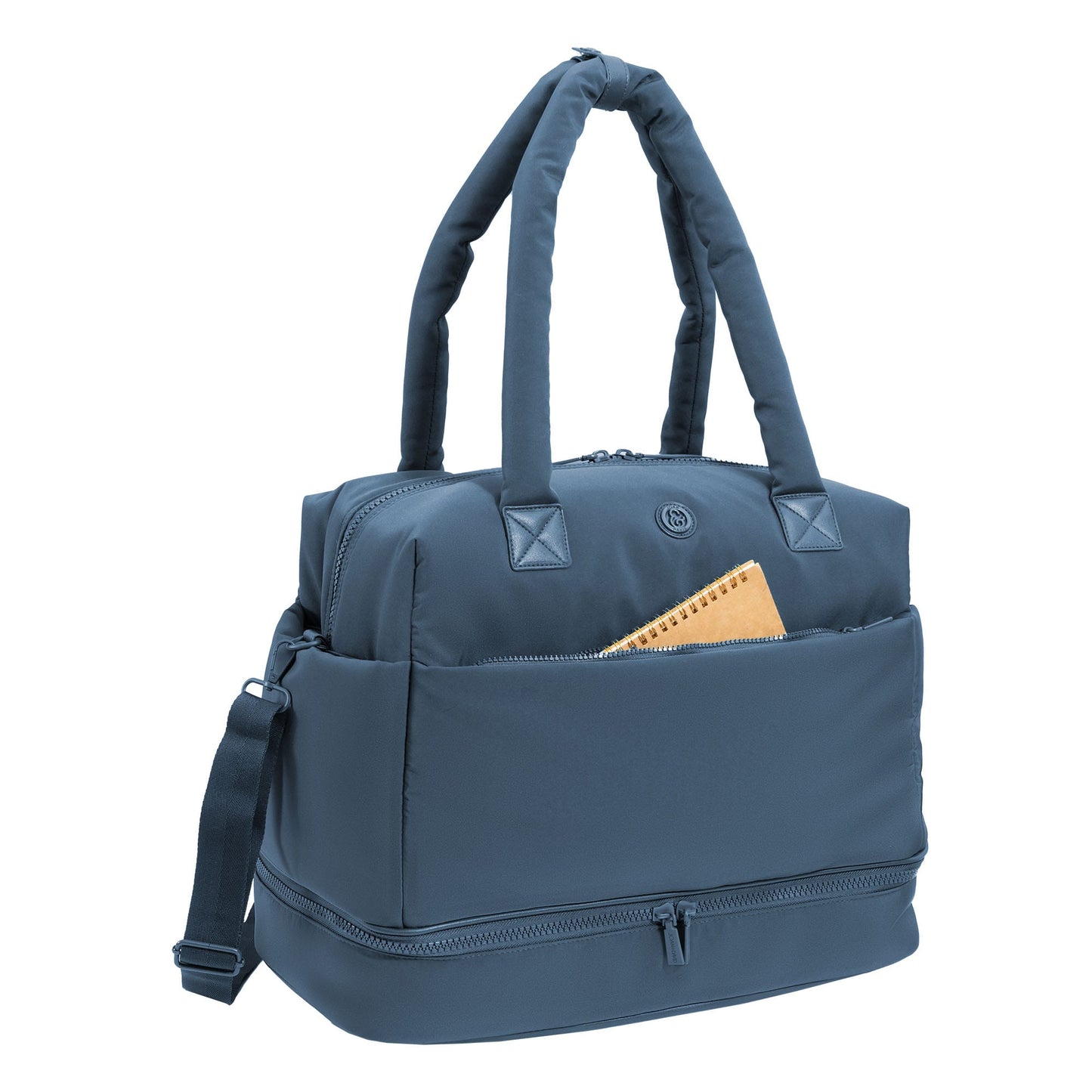 Joan & David The Lainey Sport Nylon Drop Bottom Duffel Bag