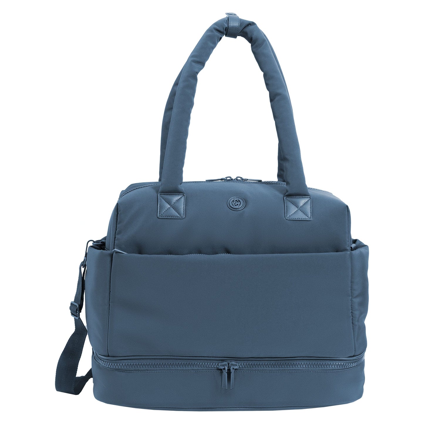 Joan & David The Lainey Sport Nylon Drop Bottom Duffel Bag
