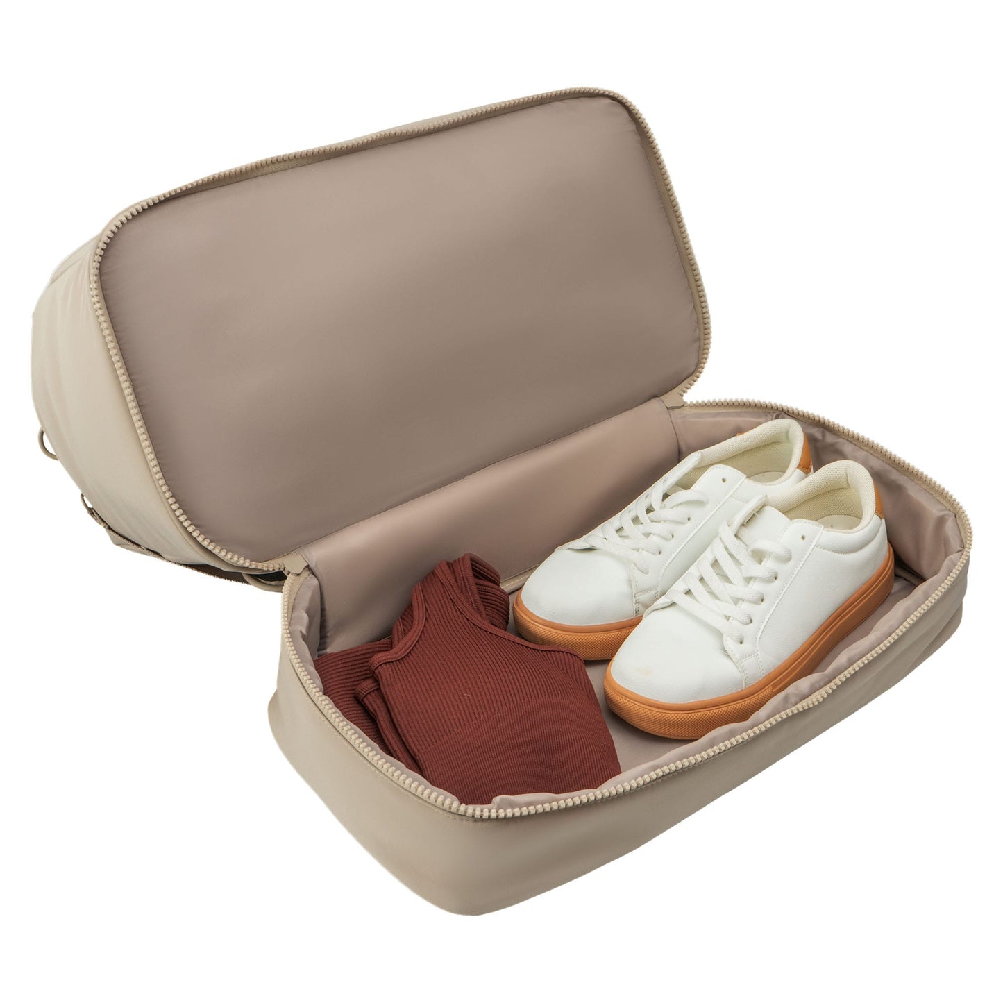Joan & David The Lainey Sport Nylon Drop Bottom Duffel Bag
