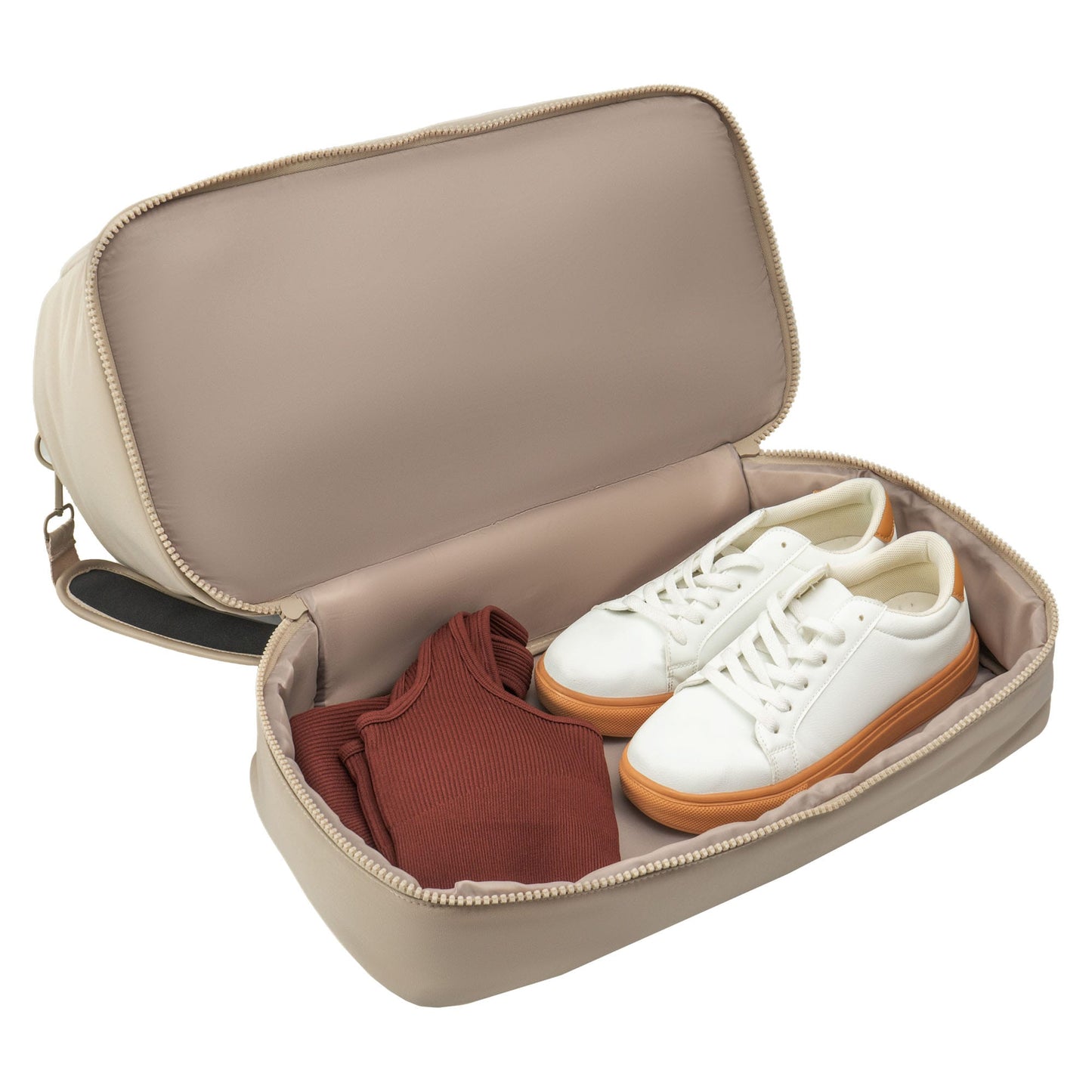 Joan & David The Lainey Sport Nylon Drop Bottom Duffel Bag