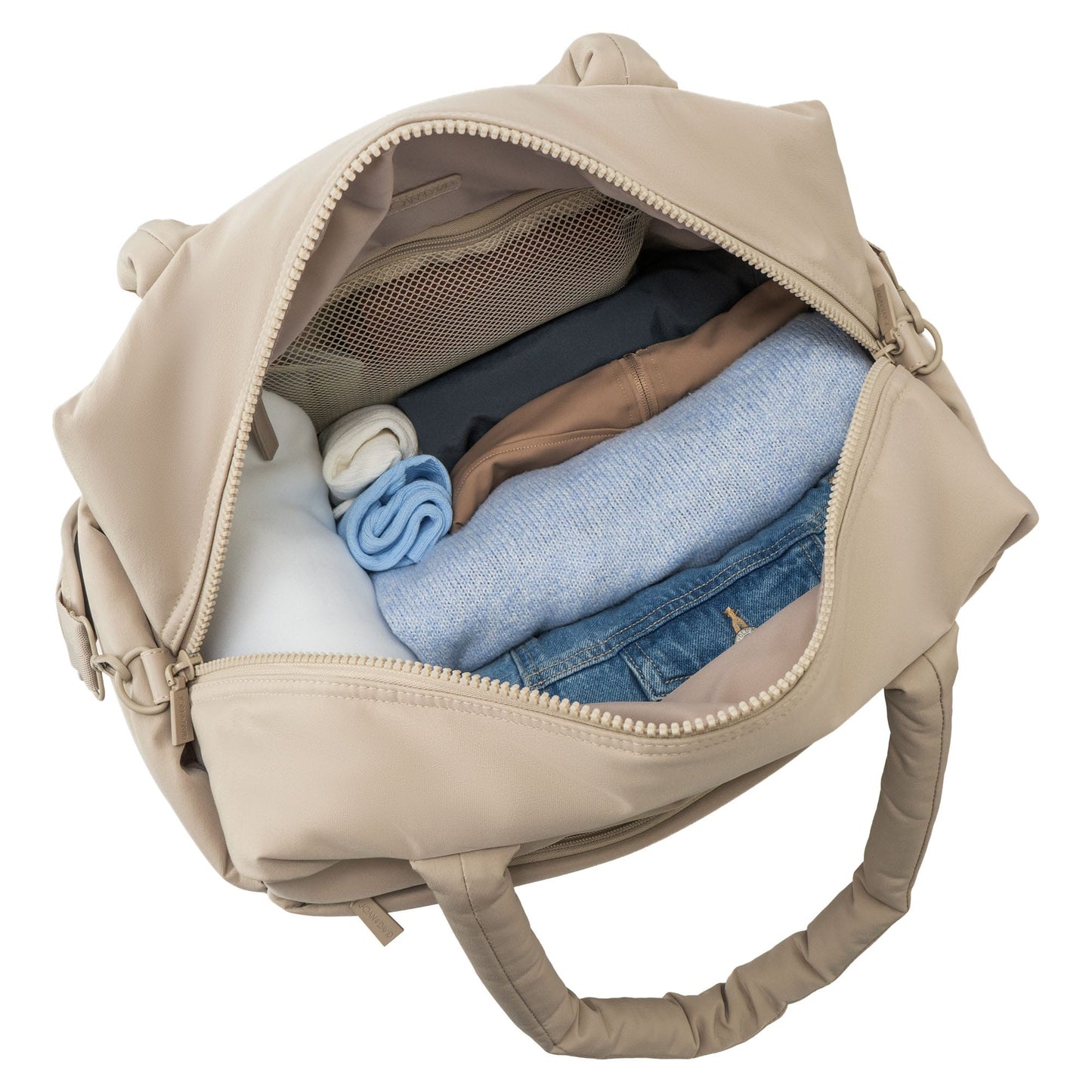 Joan & David The Lainey Sport Nylon Drop Bottom Duffel Bag