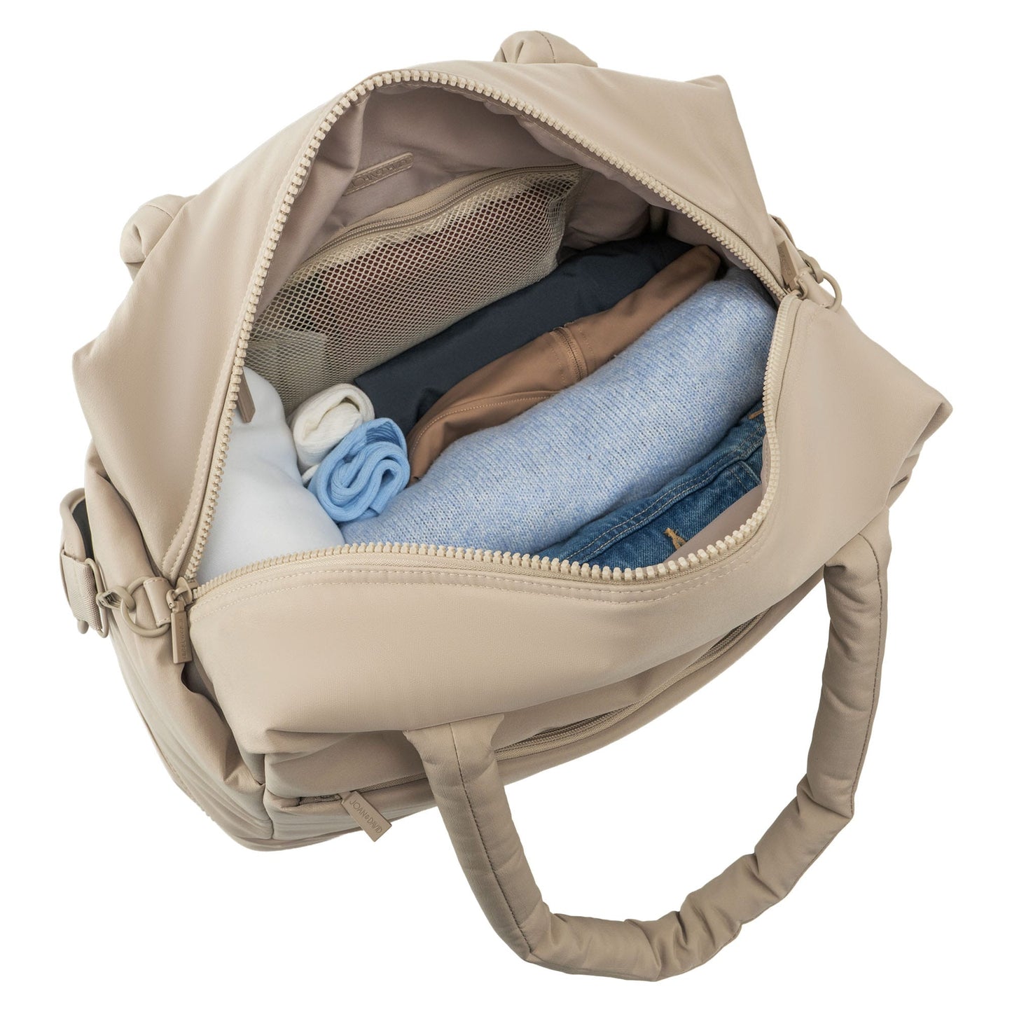 Joan & David The Lainey Sport Nylon Drop Bottom Duffel Bag