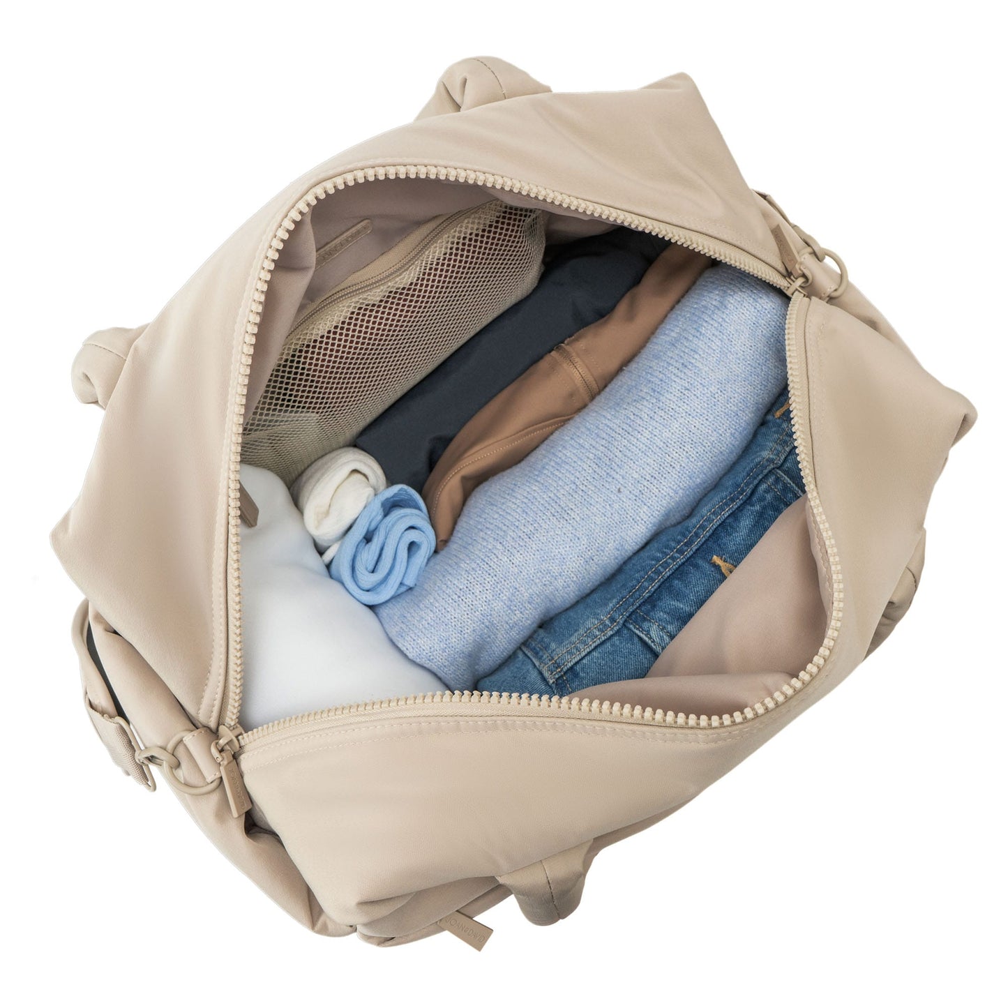 Joan & David The Lainey Sport Nylon Drop Bottom Duffel Bag