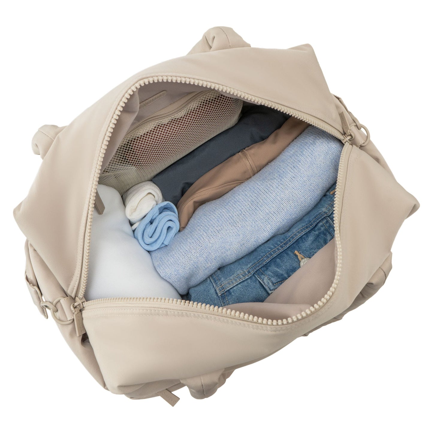 Joan & David The Lainey Sport Nylon Drop Bottom Duffel Bag