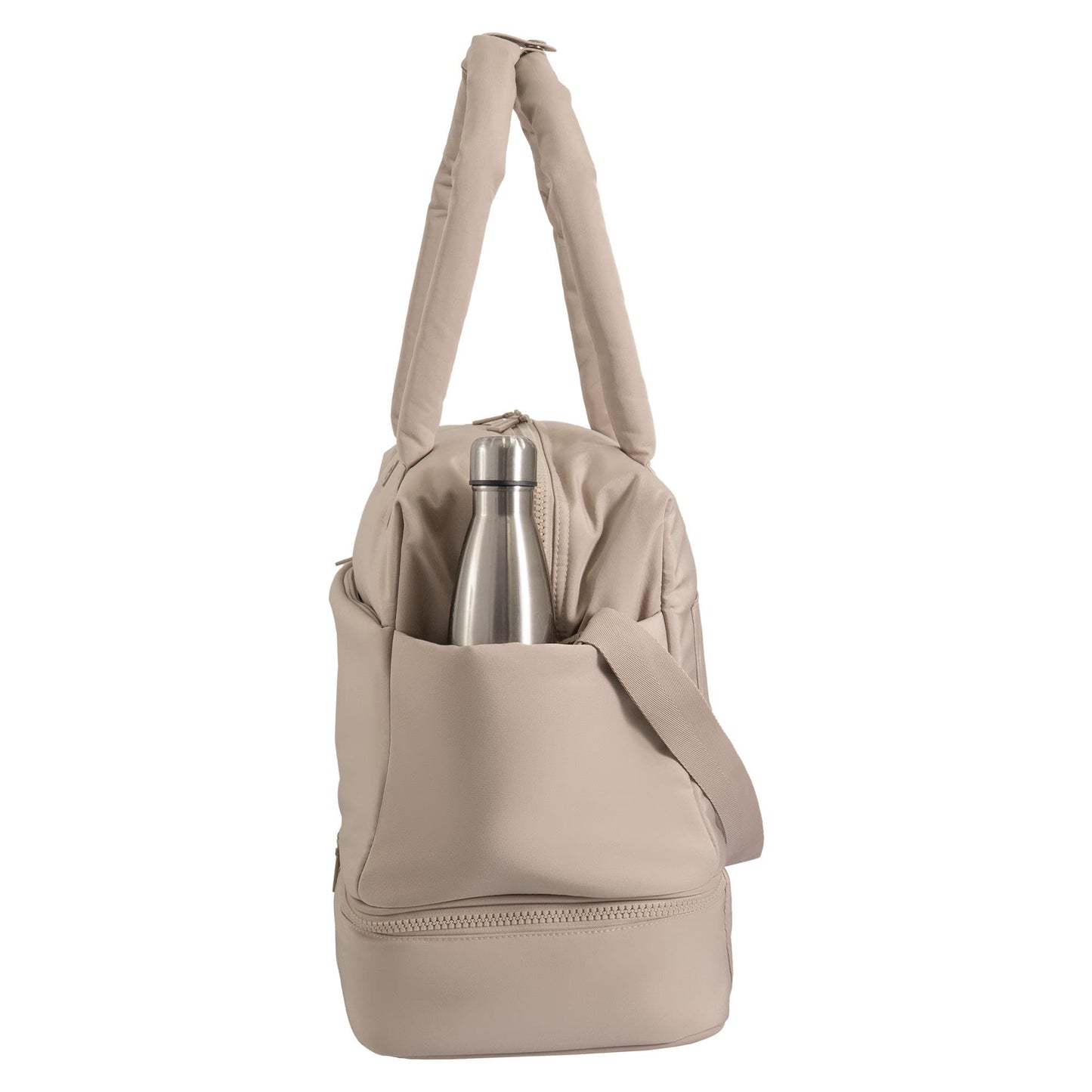 Joan & David The Lainey Sport Nylon Drop Bottom Duffel Bag