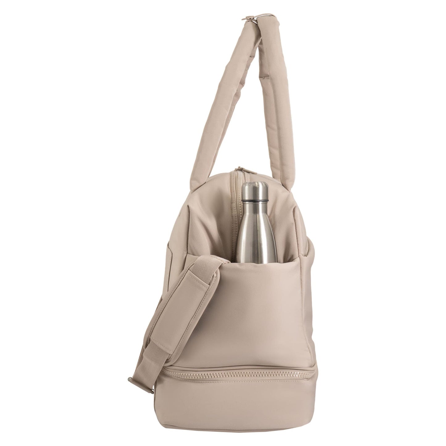 Joan & David The Lainey Sport Nylon Drop Bottom Duffel Bag